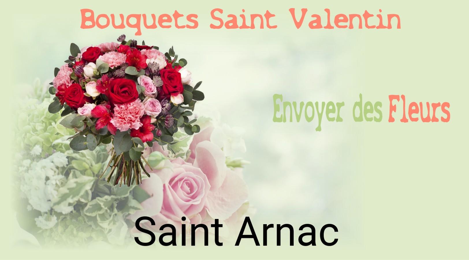Roses de Saint-Valentin livrées à Saint-Arnac